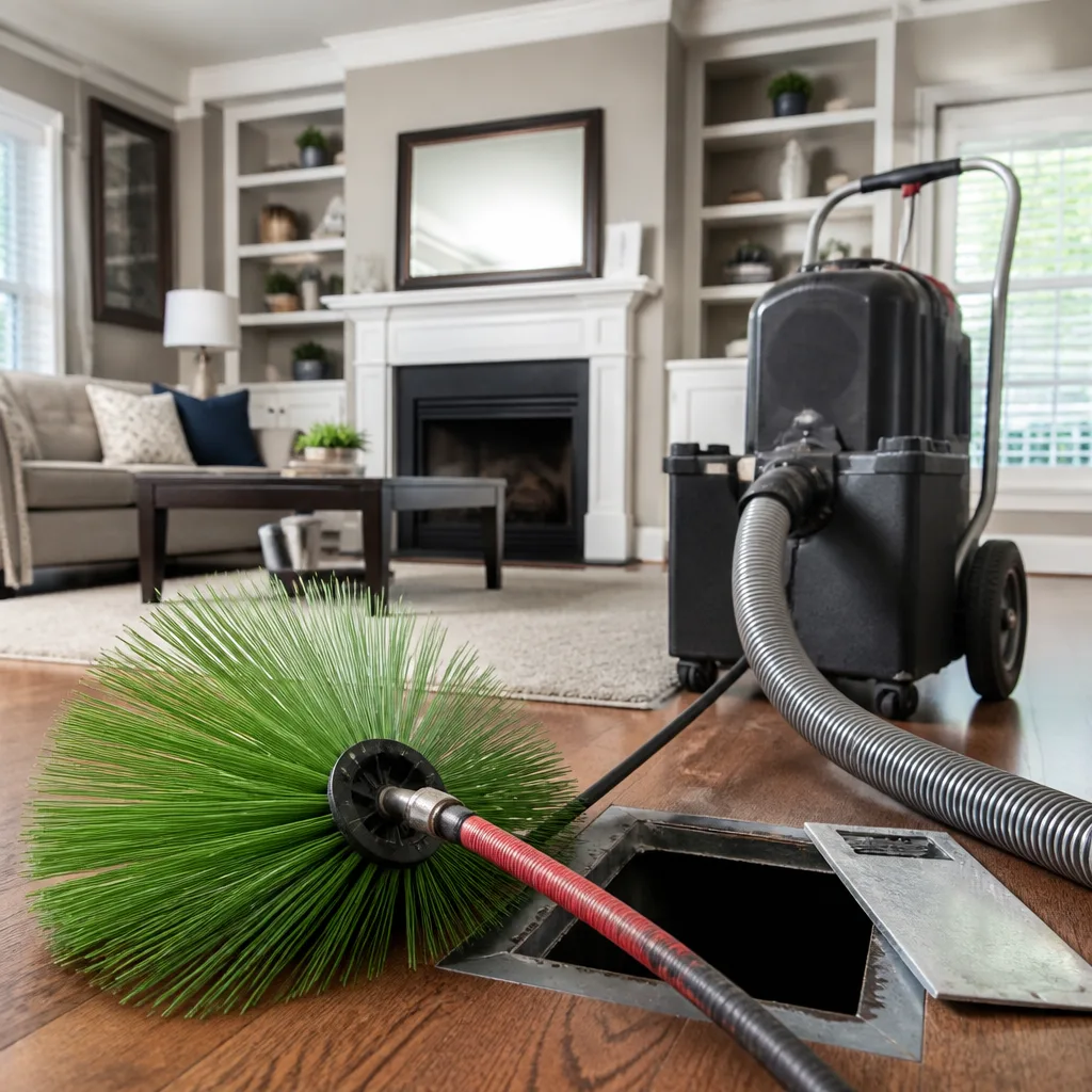 Whole-home duct cleaning